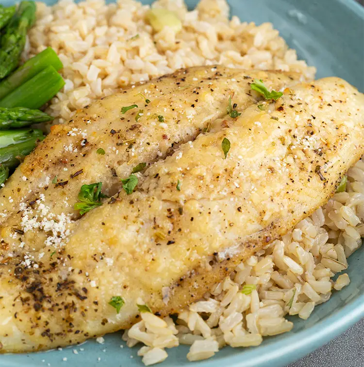 Garlic Parmesan Swai Fillet | ProMeals Menu